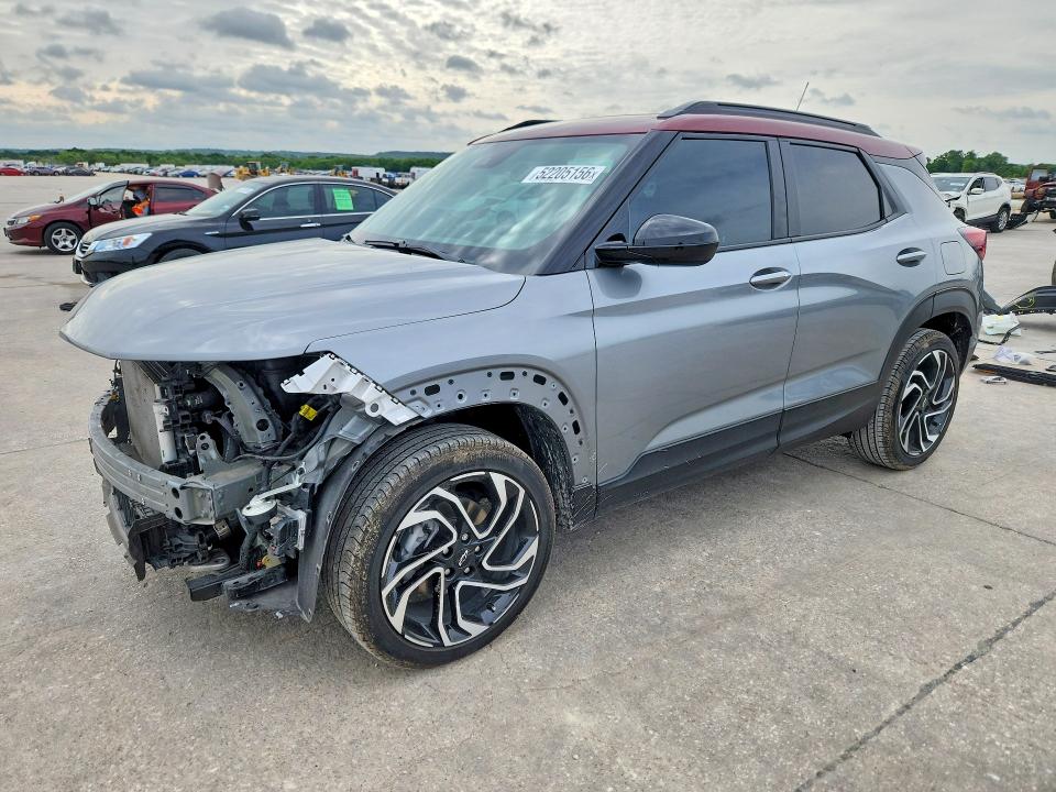 2025 Chevrolet VIN KL79MUSLXSB091552 COPART salvage auction — FRONT END, Tx - Certificate Of Title, sold $8,100 on 2026-07-09 (photo 1)
