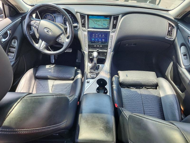 2014 Infiniti Q50 VIN JN1AV7AR7EM702962 COPART salvage auction — REAR END, Fl - Cert Of Title Slvg Rebuildable, sold $2,150 on 2026-07-13 (photo 8)