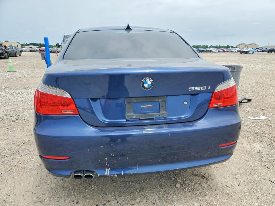 2008 BMW 5 series VIN WBANU53578CT01175 COPART salvage auction — FRONT END, TX - BONDED TITLE - SALVAGE (P), sold $350 on 2026-08-03 (photo 6)