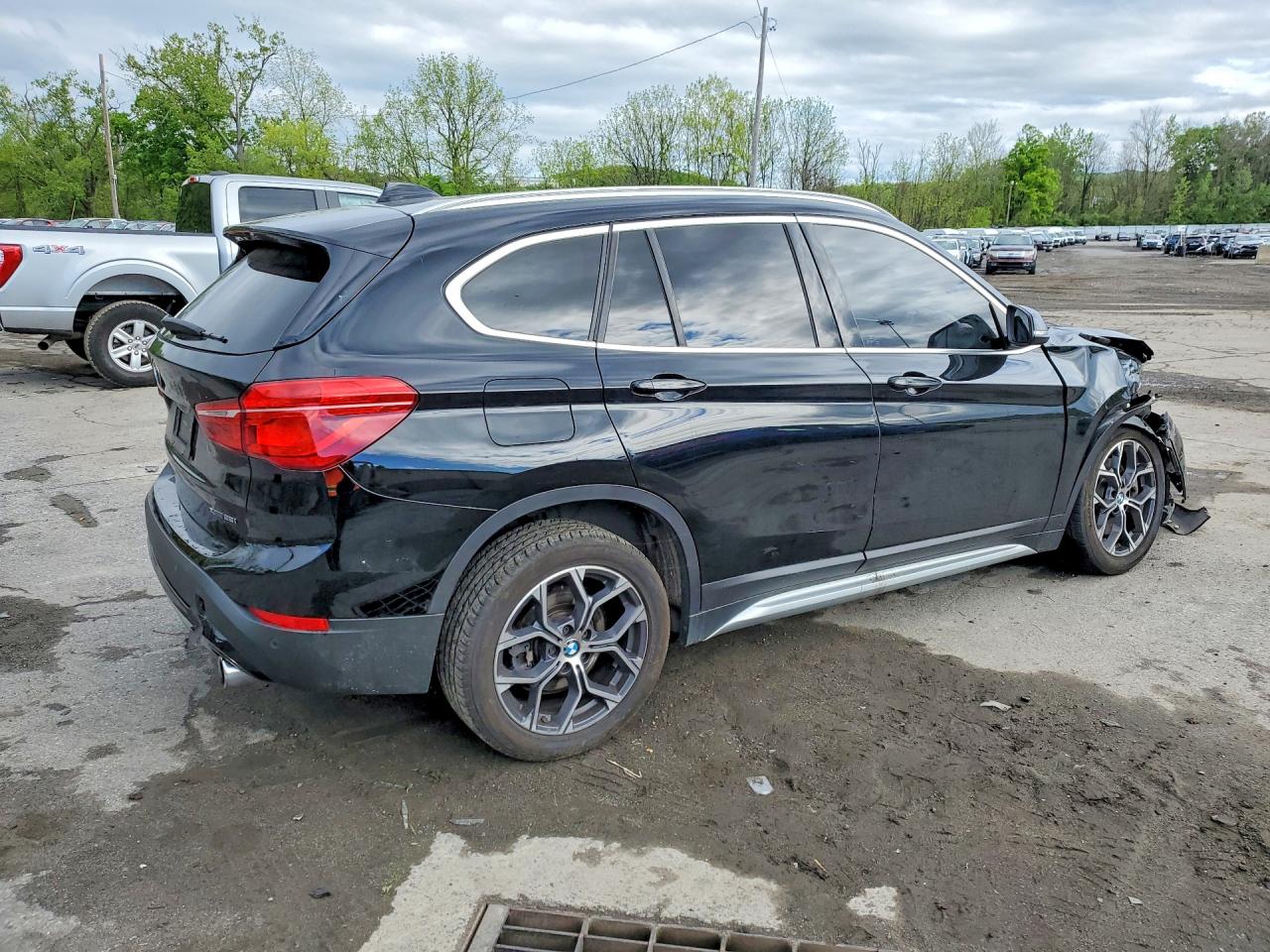 2021 BMW X1 VIN WBXJG9C07M5T17804 COPART salvage auction — Front End, NY - MV-907A SALVAGE CERTIFICATE, sold $3,350 on 2026-06-30 (photo 3)