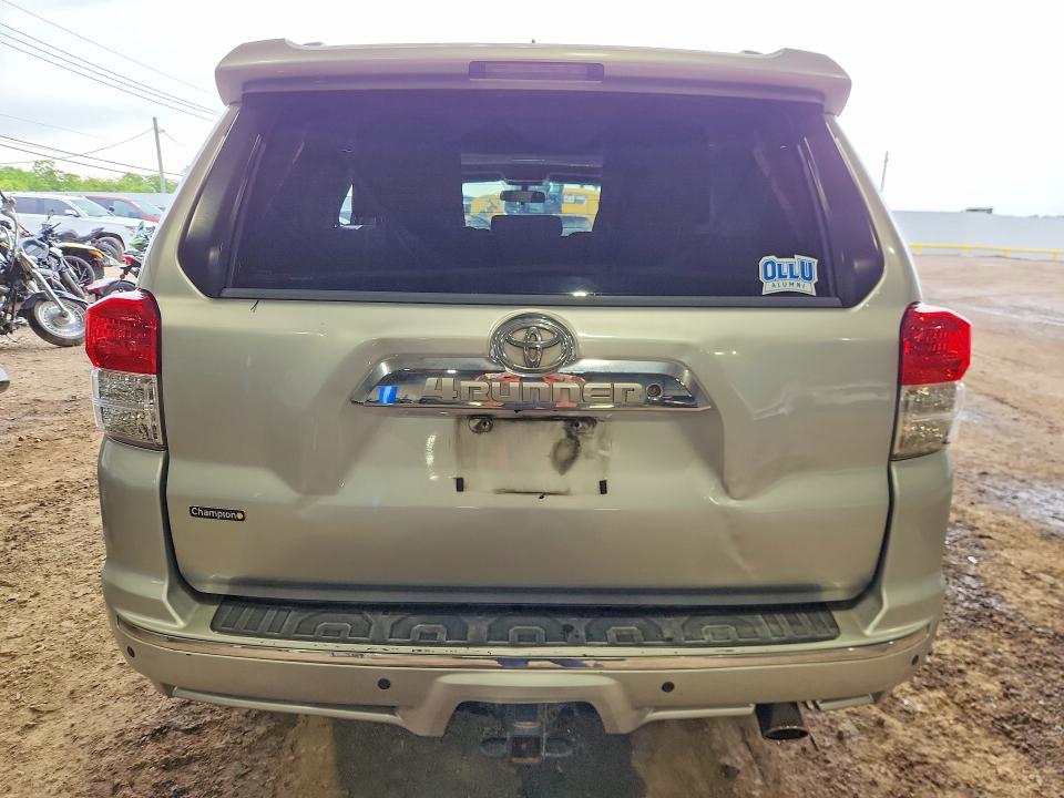2011 Toyota 4runner VIN JTEZU5JR3B5029497 COPART salvage auction — FRONT END, Tx - Salvage Vehicle Title, sold $6,500 on 2026-07-02 (photo 6)