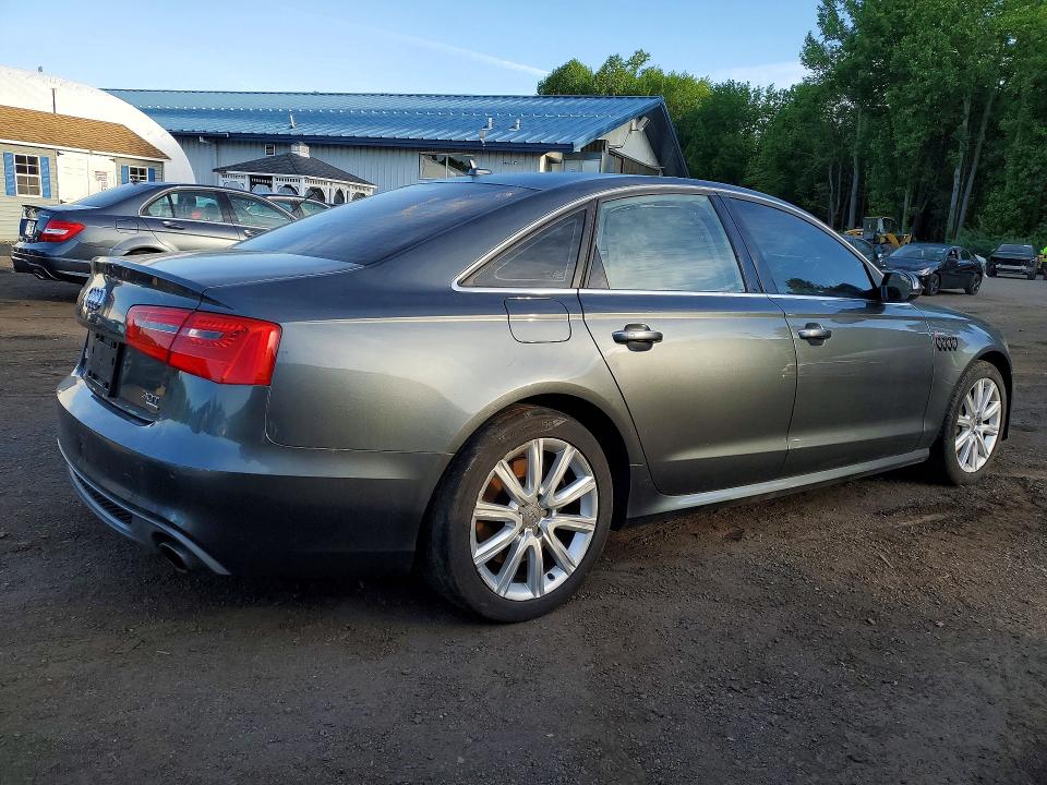 2015 Audi A6 VIN WAUHGAFC1FN005299 COPART salvage auction — FRONT END, Wv - Certificate Of Title, sold $3,450 on 2026-07-09 (photo 3)
