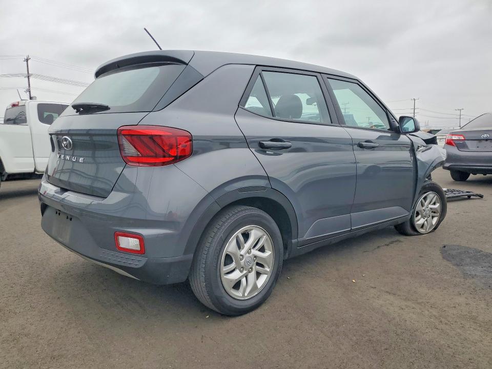2023 Hyundai Venue VIN KMHRB8A34PU265866 COPART salvage auction — FRONT END, Ca - Salvage Certificate, sold $1,850 on 2026-07-13 (photo 3)