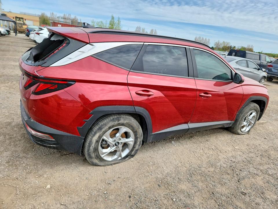 2023 Hyundai Tucson VIN KM8JBCAE3PU250423 COPART salvage auction — VANDALISM, On - Permit No Brand - Unfit, sold $11,000 on 2026-07-03 (photo 3)
