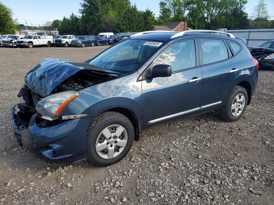 2015 Nissan Rogue VIN JN8AS5MV0FW767813 COPART salvage auction — FRONT END, MD - CERT OF SALVAGE > 75% DAMAGE, sold $425 on 2026-07-27 (photo 1)