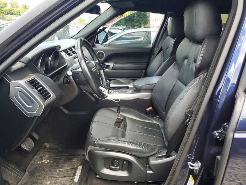 2016 Land rover Range rover sport VIN SALWG2VFXGA578554 COPART salvage auction — FRONT END, Sc - Certificate Of Title (P), sold $4,400 on 2026-07-02 (photo 7)