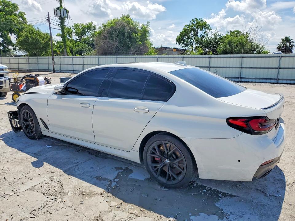 2023 BMW 5 series VIN WBA53BJ09PCL31639 COPART salvage auction — FRONT END, Ca - Certificate Of Title, sold $17,400 on 2026-07-02 (photo 2)