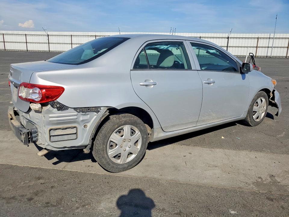 2013 Toyota Corolla VIN 2T1BU4EE6DC956751 COPART salvage auction — FRONT END, Ca - Salvage Certificate, sold $1,900 on 2026-07-02 (photo 3)