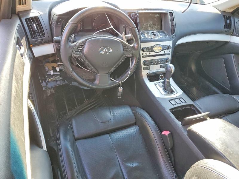 2008 Infiniti G37 VIN JNKCV64E28M105553 COPART salvage auction — VANDALISM, On - Permit No Brand - Unfit, sold $425 on 2026-07-07 (photo 8)