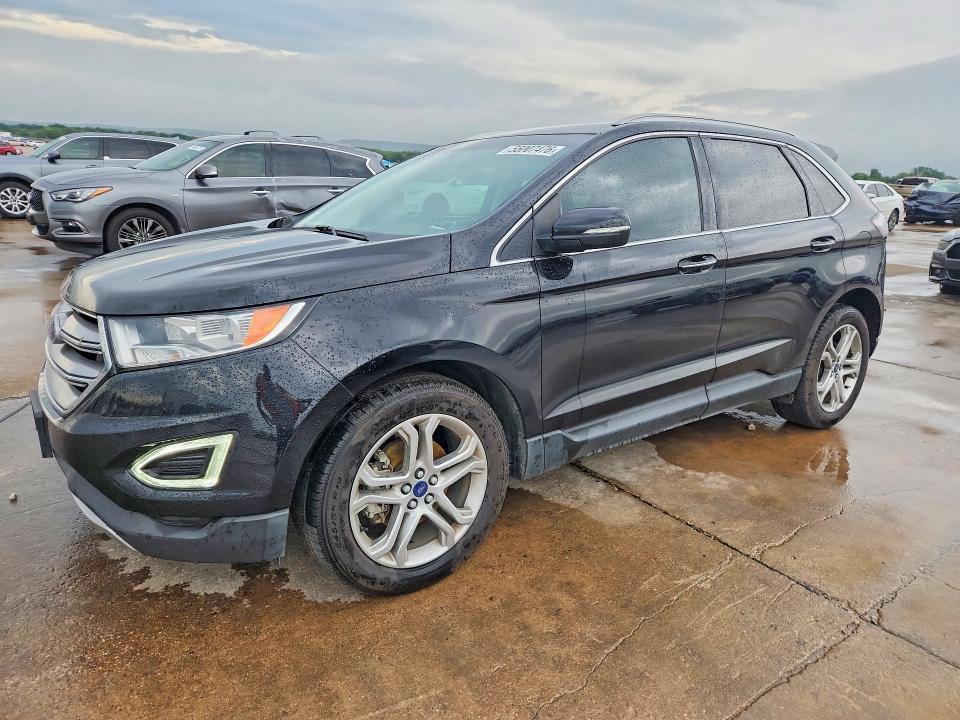 2016 Ford Edge VIN 2FMPK3K97GBB72567 COPART salvage auction — FRONT END, Tx - Salvage Vehicle Title, sold $2,250 on 2026-07-04 (photo 1)