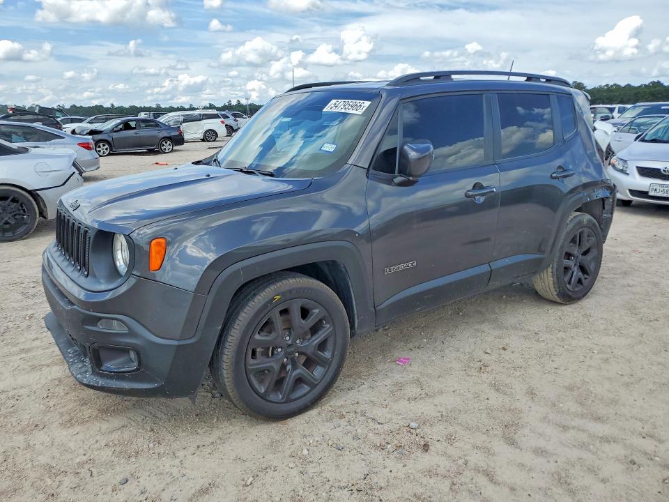 2018 Jeep Renegade VIN ZACCJBBB0JPH29163 COPART salvage auction — REAR END, Tx - Salvage Vehicle Title, sold $175 on 2026-08-07 (photo 1)