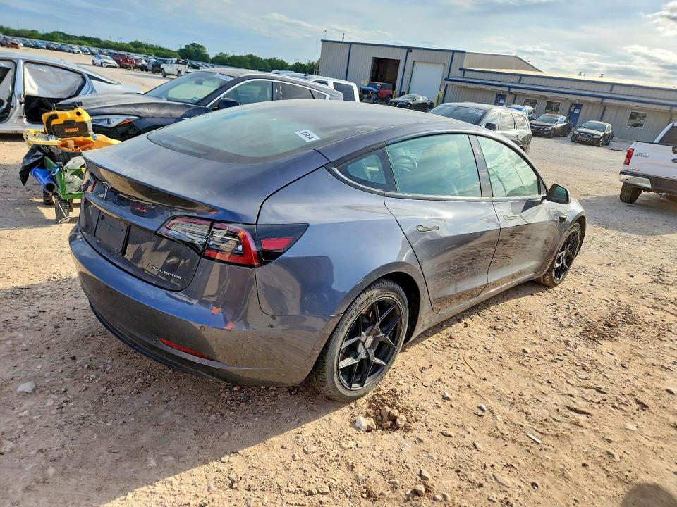 2021 Tesla Model 3 VIN 5YJ3E1EB7MF973866 COPART salvage auction — MINOR DENT/SCRATCHES, Tx - Cert Of Title-Rebuilt Salvage (P), sold $9,400 on 2026-07-16 (photo 3)