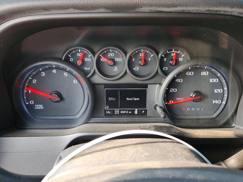 2020 Chevrolet Silverado VIN 3GCPYBEHXLG103816 COPART salvage auction — FRONT END, OH - CERT OF TITLE-SALVAGE, sold $9,800 on 2026-07-02 (photo 9)