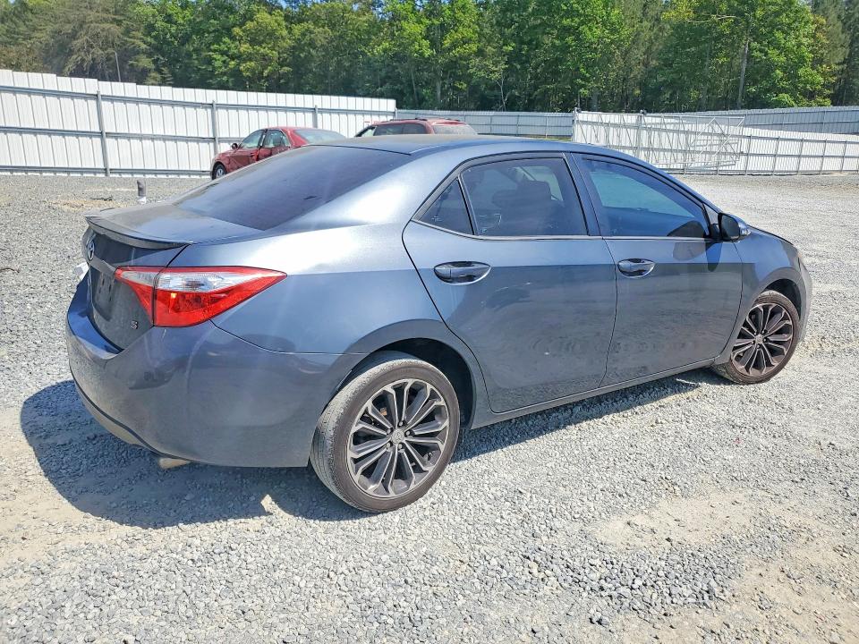 2015 Toyota Corolla VIN 5YFBURHE6FP313344 COPART salvage auction — FRONT END, Nc - Salvage Certificate Of Title, sold $3,200 on 2026-07-09 (photo 3)