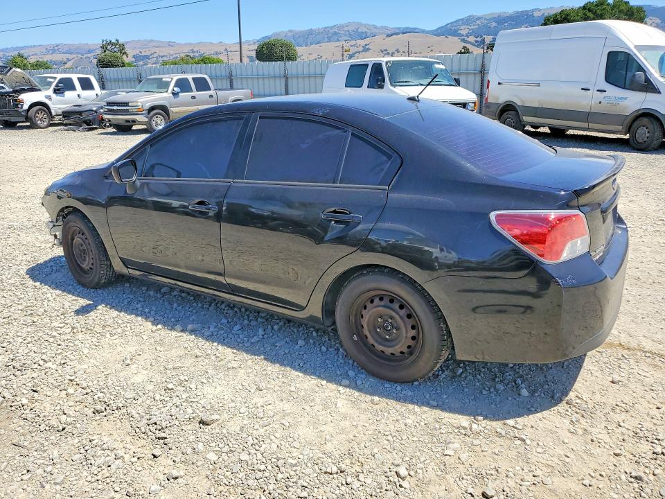 2015 Subaru Impreza VIN JF1GJAA62FG007655 COPART salvage auction — FRONT END, Ca - Salvage Certificate, sold $500 on 2026-07-16 (photo 2)