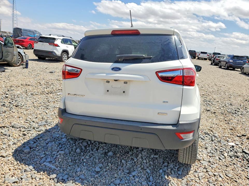 2018 Ford Ecosport VIN MAJ3P1TE0JC233923 COPART salvage auction — FRONT END, Tx - Salvage Vehicle Title, sold $1,250 on 2026-07-28 (photo 6)