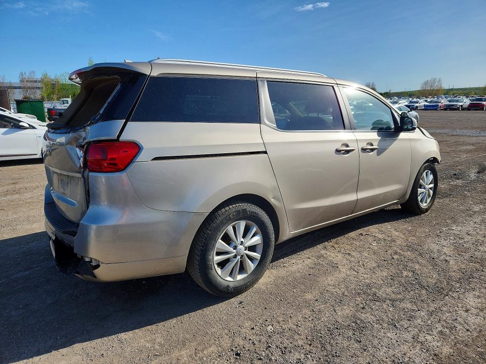 2016 Kia SEDONA VIN KNDMB5C15G6145541 COPART salvage auction — FRONT END, On - Permit No Brand - Unfit, sold $700 on 2026-07-02 (photo 3)