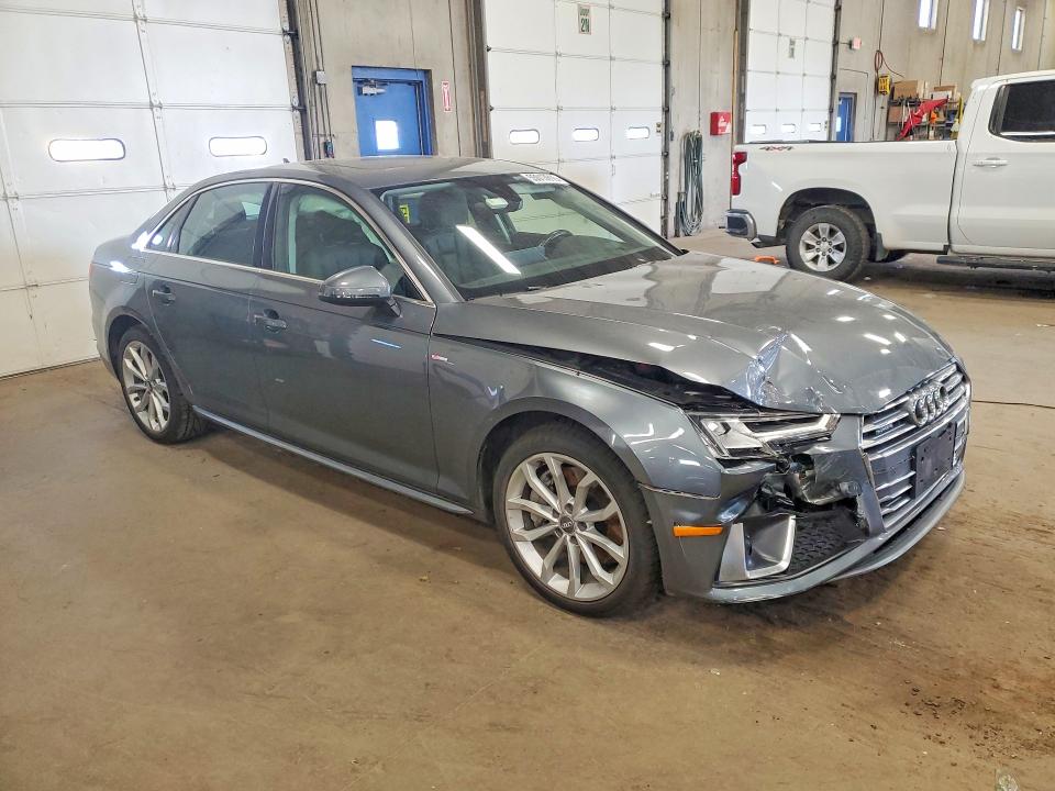 2019 Audi A4 VIN WAUFNAF47KA018310 COPART salvage auction — FRONT END, Mn - Cert Of Title-Salvage, sold $7,900 on 2026-07-16 (photo 4)