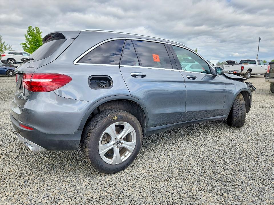 2018 Mercedes-benz Glc VIN WDC0G4KB5JV015366 COPART salvage auction — FRONT END, Or - Salvage Title Certificate, sold $3,650 on 2026-08-18 (photo 3)