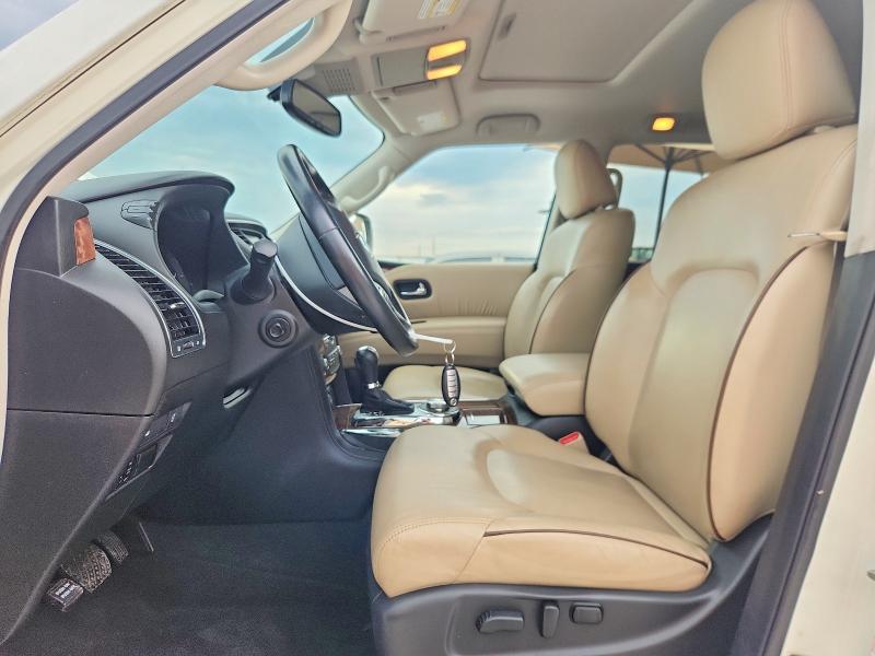 2018 Nissan Armada VIN JN8AY2NC9JX503325 COPART salvage auction — FRONT END, TX - CERTIFICATE OF TITLE, sold $2,650 on 2026-07-28 (photo 7)