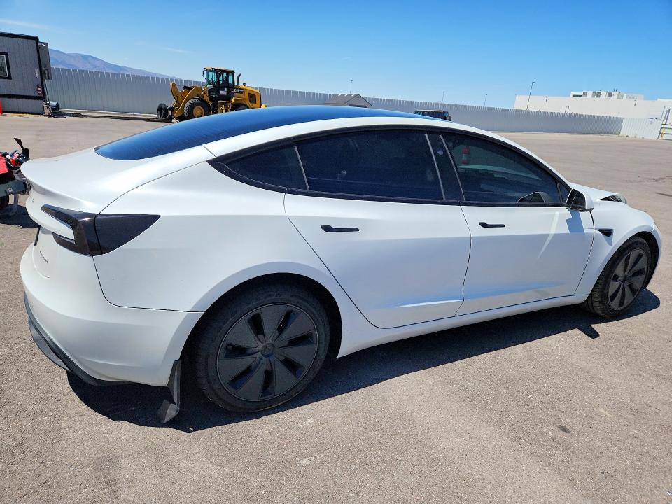 2024 Tesla VIN 5YJ3E1EB8RF820758 COPART salvage auction — FRONT END, Ut - Salvage Certificate, sold $14,200 on 2026-07-24 (photo 3)