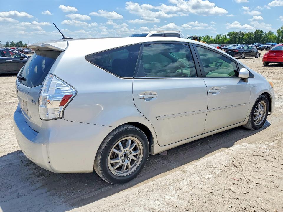 2012 Toyota Prius VIN JTDZN3EU6C3149716 COPART salvage auction — NORMAL WEAR, Tx - Certificate Of Title, sold $1,500 on 2026-07-28 (photo 3)