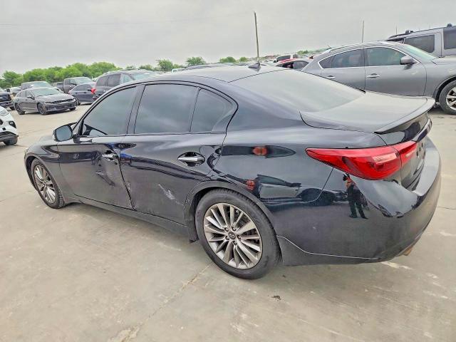 2019 Infiniti Q50 VIN JN1EV7AP6KM514588 COPART salvage auction — SIDE, Tx - Salvage Vehicle Title, sold $625 on 2026-07-16 (photo 2)