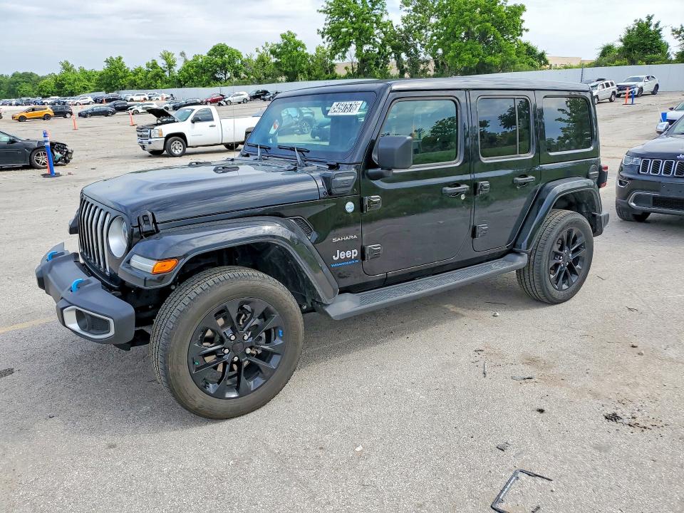 2023 Jeep Wrangler / VIN 1C4JJXP64PW513537 — COPART salvage auction photo