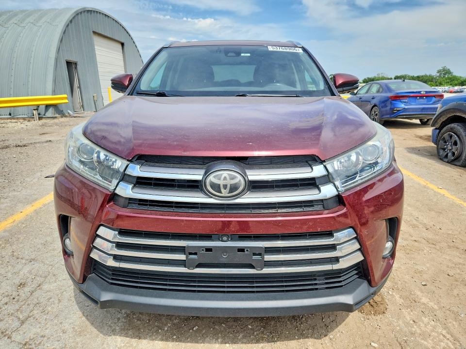 2017 Toyota VIN 5TDDZRFHXHS390882 COPART salvage auction — SIDE, Ks - Cert Of Title-Salvage, sold $12,400 on 2026-07-22 (photo 5)