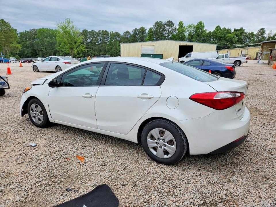 2016 Kia Forte VIN KNAFX4A67G5532419 COPART salvage auction — FRONT END, Nc - Salvage Certificate Of Title, sold $625 on 2026-07-17 (photo 2)