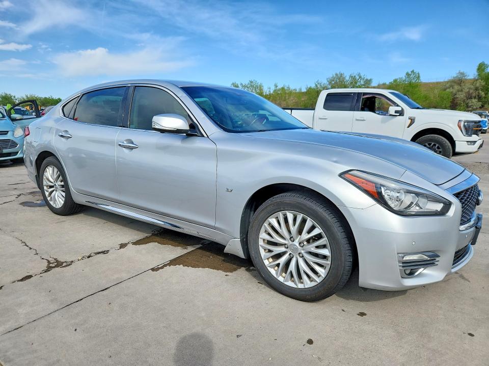 2016 Infiniti Q70 VIN JN1BY1PR9GM720849 COPART salvage auction — REAR END, Id - Salvage Certificate Of Title, sold $850 on 2026-08-26 (photo 4)