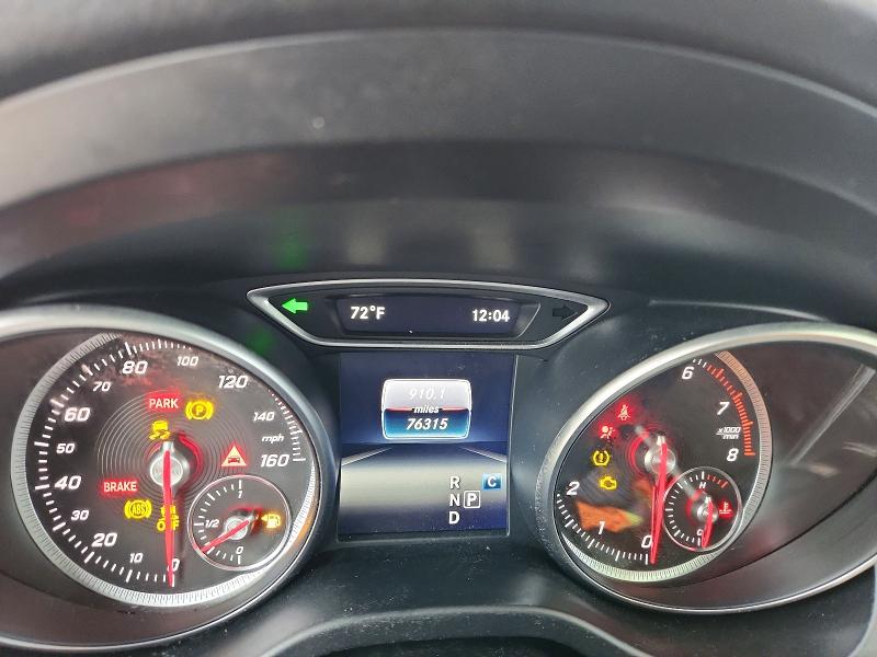 2017 Mercedes-benz Cla-klasse VIN WDDSJ4GB7HN417446 COPART salvage auction — FRONT END, Ky - Bill Of Sale/Part Only/No Titl, sold $1,500 on 2026-07-06 (photo 9)