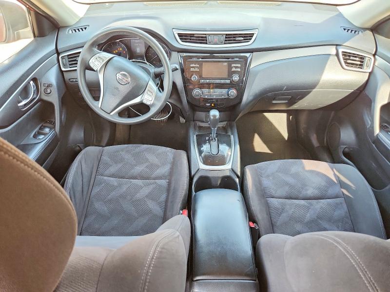2015 Nissan Rogue VIN KNMAT2MT0FP518430 COPART salvage auction — FRONT END, Il - Salvage Certificate, sold $600 on 2026-07-21 (photo 8)