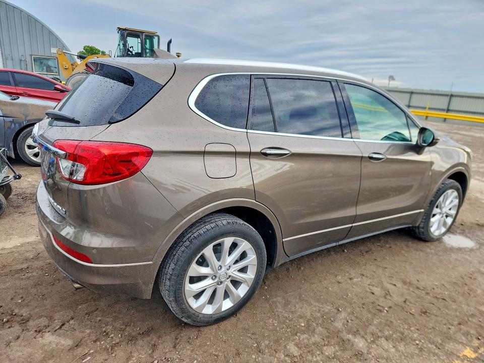 2017 Buick Envision VIN LRBFXESX8HD144895 COPART salvage auction — HAIL, KS - CERT OF TITLE-SALVAGE, sold $3,650 on 2026-07-22 (photo 3)