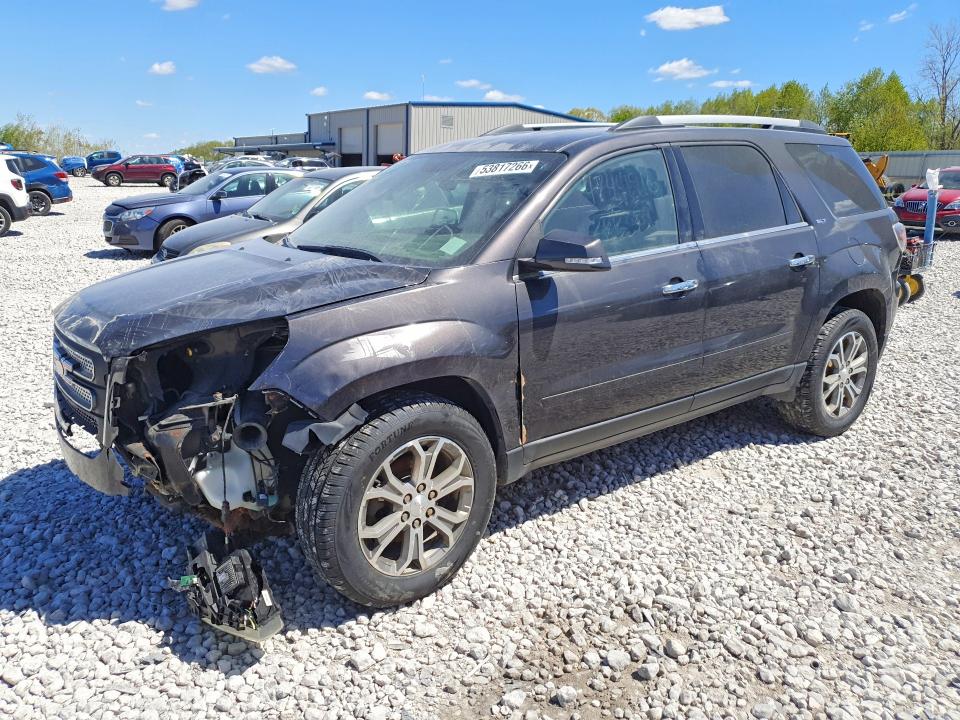 2016 Gmc Acadia VIN 1GKKVRKD4GJ334748 COPART salvage auction — FRONT END, MI - CERTIFICATE OF TITLE, sold $500 on 2026-07-02 (photo 1)