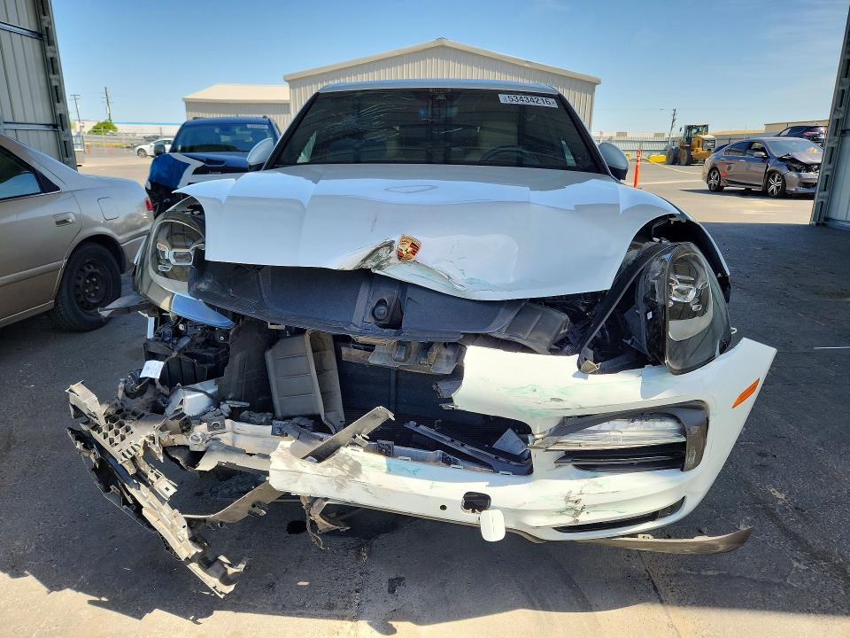 2019 Porsche VIN WP1AA2AY7KDA03277 COPART salvage auction — FRONT END, Ca - Salvage Certificate, sold $6,600 on 2026-07-20 (photo 5)