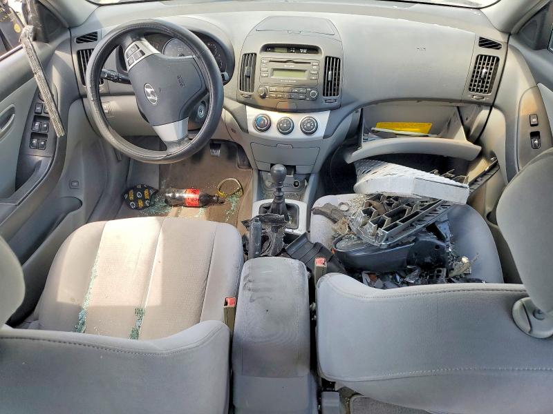 2007 Hyundai Elantra VIN KMHDU46D07U058101 COPART salvage auction — FRONT END, Nv - Salvage Title, sold $250 on 2026-07-07 (photo 8)