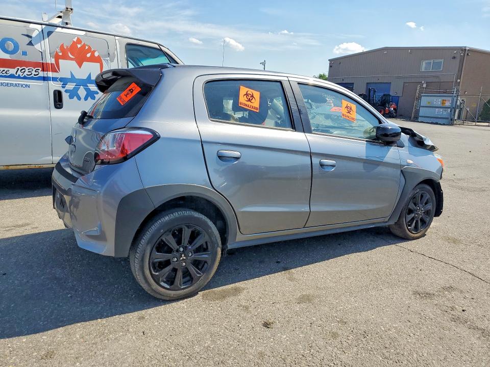 2023 Mitsubishi Mirage VIN ML32AWHJ1PH006734 COPART salvage auction — FRONT END, Wv - Certificate Of Title, sold $625 on 2026-07-02 (photo 3)