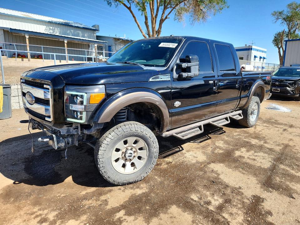 2016 Ford F250 VIN 1FT7W2BT7GEB04336 COPART salvage auction — FRONT END, NM - CERT OF TITLE-SALVAGE, sold $8,100 on 2026-07-30 (photo 1)