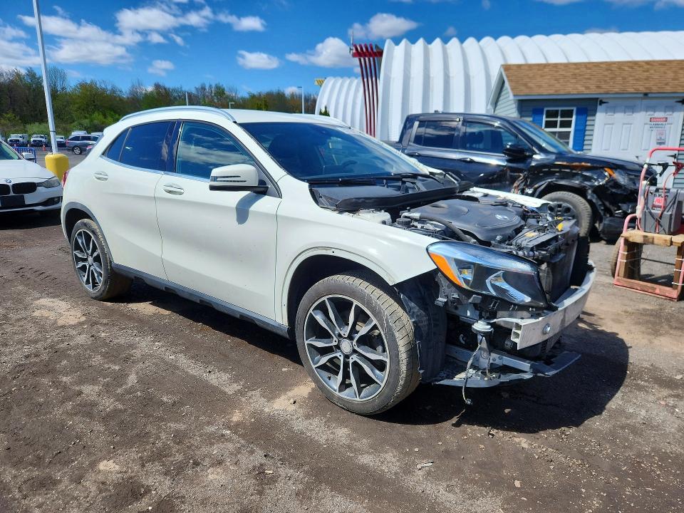 2016 Mercedes-benz Gla-klasse VIN WDCTG4GB4GJ224491 COPART salvage auction — FRONT END, Salvage Title, sold $1,150 on 2026-08-06 (photo 4)