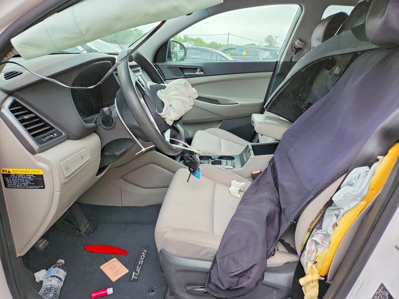 2016 Hyundai Tucson VIN KM8J3CA42GU223055 COPART salvage auction — FRONT END, Nj - Cert Of Title-Salvage, sold $1,650 on 2026-07-08 (photo 7)
