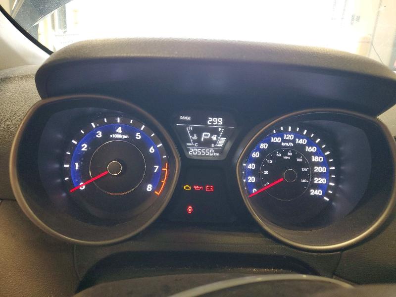 2015 Hyundai Elantra VIN 5NPDH4AE8FH618531 COPART salvage auction — MECHANICAL, Ns - Cert Of Registration, sold $725 on 2026-07-09 (photo 9)
