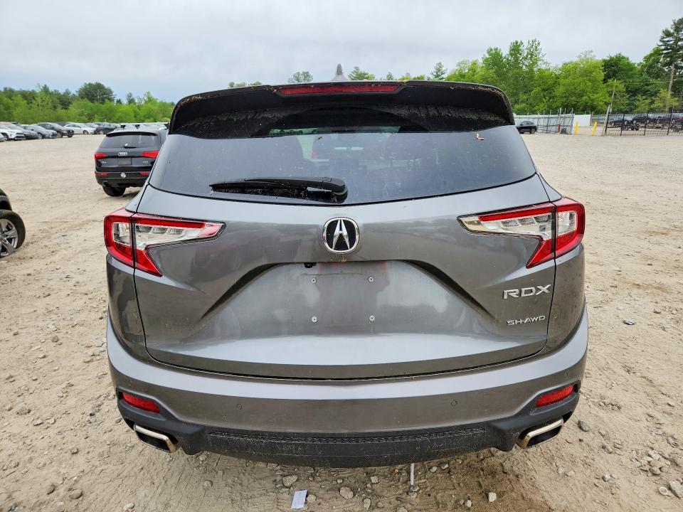 2024 Acura Rdx VIN 5J8TC2H58RL033194 COPART salvage auction — FRONT END, Ma - Cert Of Title-Salvage, sold $10,000 on 2026-07-30 (photo 6)