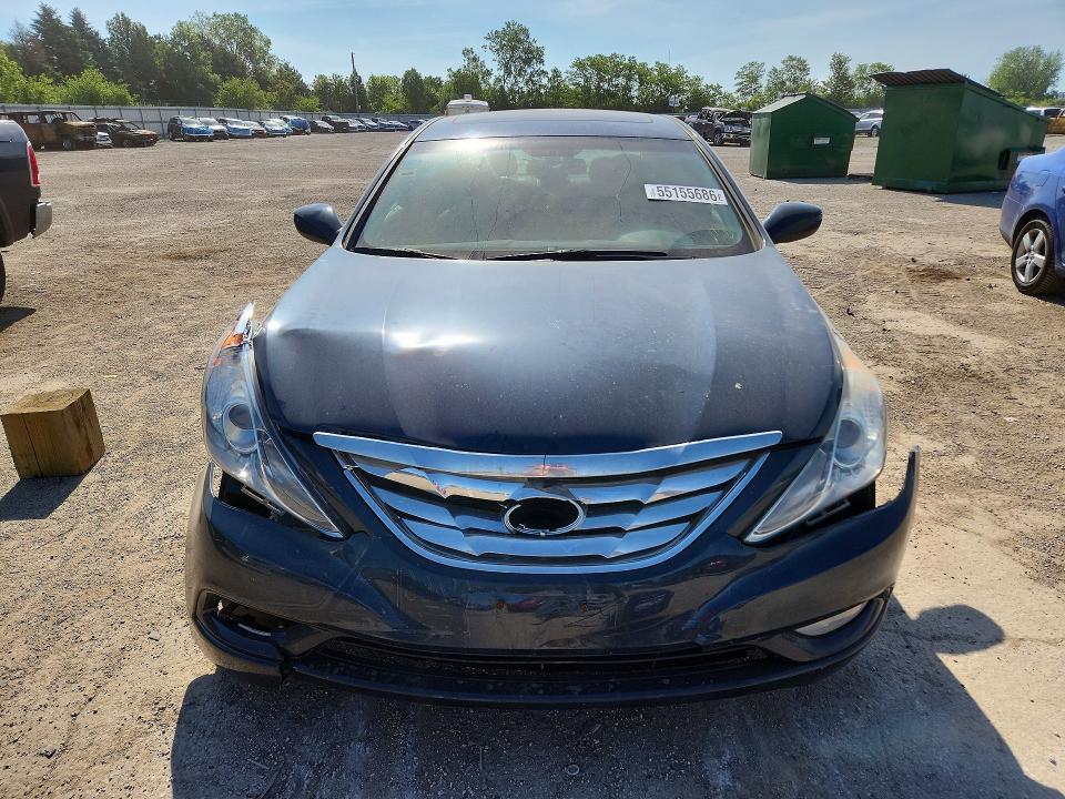 2011 Hyundai Sonata VIN 5NPEC4ACXBH054070 COPART salvage auction — FRONT END, IL - SALVAGE CERTIFICATE, sold $450 on 2026-07-28 (photo 5)