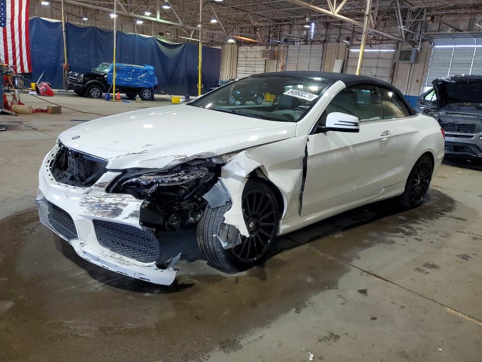 2016 Mercedes-benz E-klasse VIN WDDKK7DF8GF317757 COPART salvage auction — FRONT END, Mi - Certificate Of Title, sold $2,700 on 2026-07-21 (photo 1)