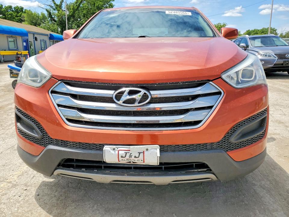 2015 Hyundai Santa fe VIN 5XYZTDLB6FG271862 COPART salvage auction — REAR END, Ks - Cert Of Title-Salvage, sold $1,400 on 2026-07-08 (photo 5)