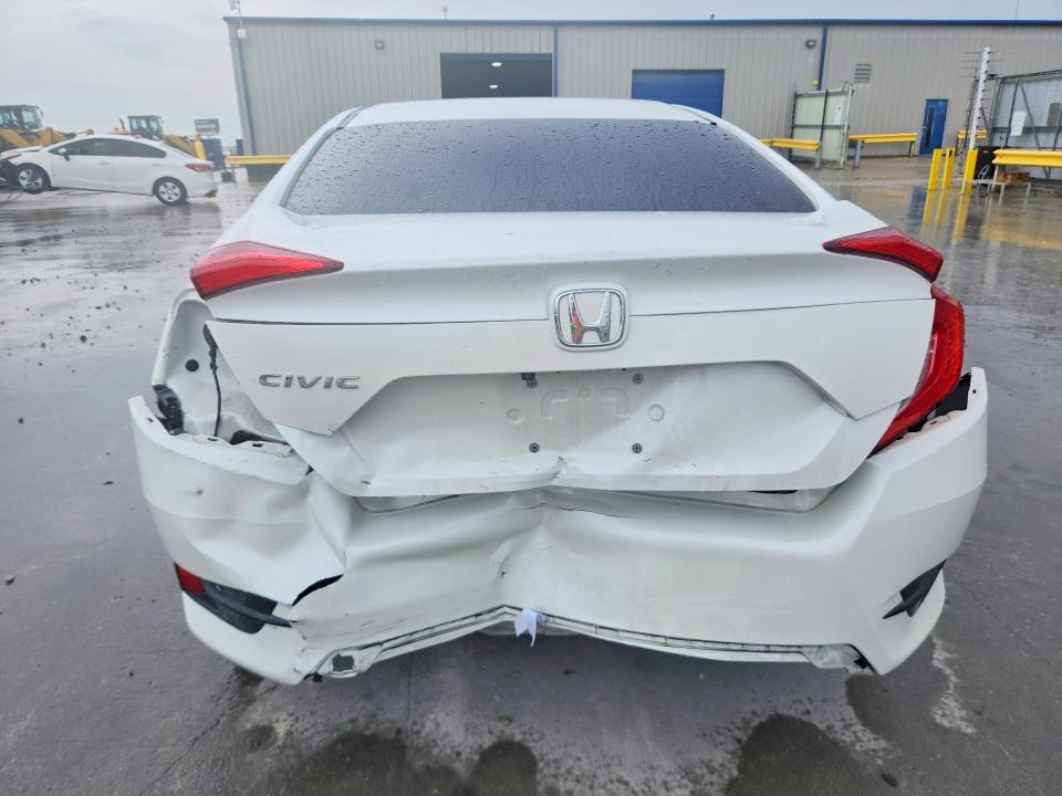2021 Honda Civic VIN 2HGFC2F67MH528565 COPART salvage auction — REAR END, Tx - Salvage Vehicle Title, sold $350 on 2026-07-24 (photo 6)