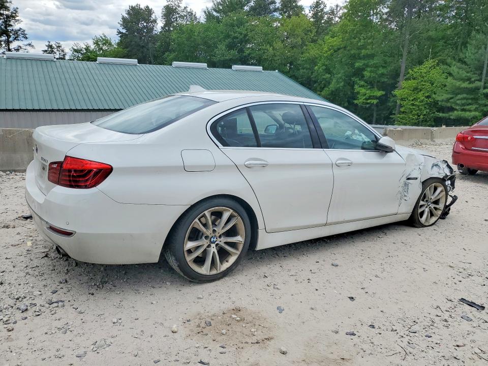 2016 BMW 5er VIN WBA5B3C52GG254736 COPART salvage auction — FRONT END, Ny - Mv-907A Salvage Certificate, sold $1,450 on 2026-07-15 (photo 3)