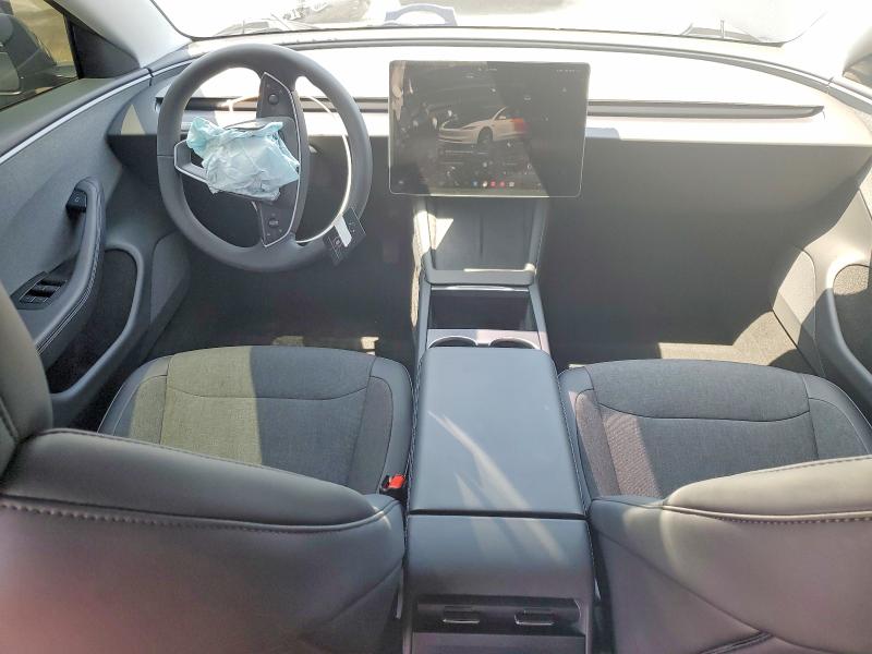 2025 Tesla Model 3 VIN 5YJ3E1EAXSF139532 COPART salvage auction — FRONT END, Ca - Salvage Certificate, sold $200 on 2026-07-23 (photo 8)