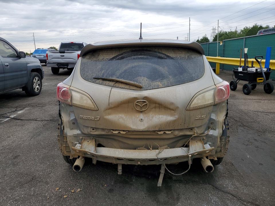 2010 Mazda 3 VIN JM1BL1H62A1254559 COPART salvage auction — REAR END, Co - Public - Salvage Title, sold $625 on 2026-07-09 (photo 6)
